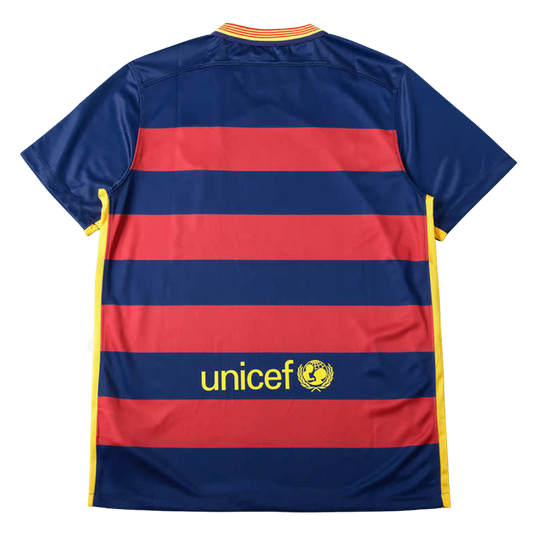 15-16 season Barcelona home retro Fan version