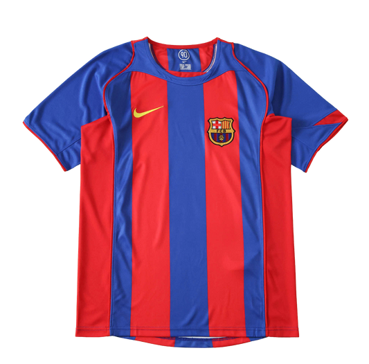 0405 season FC Barcelona / Barça home retro Fan version
